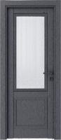 Дверь ДО ID4 Family Glass Стекло рифленное Графит