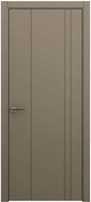 Дверь межкомнатная Costa 2 цвет Walnut